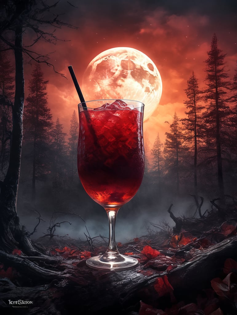 Cocktail bloody mist