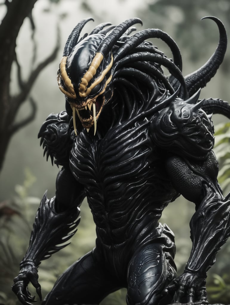 alien venom symbiote predator