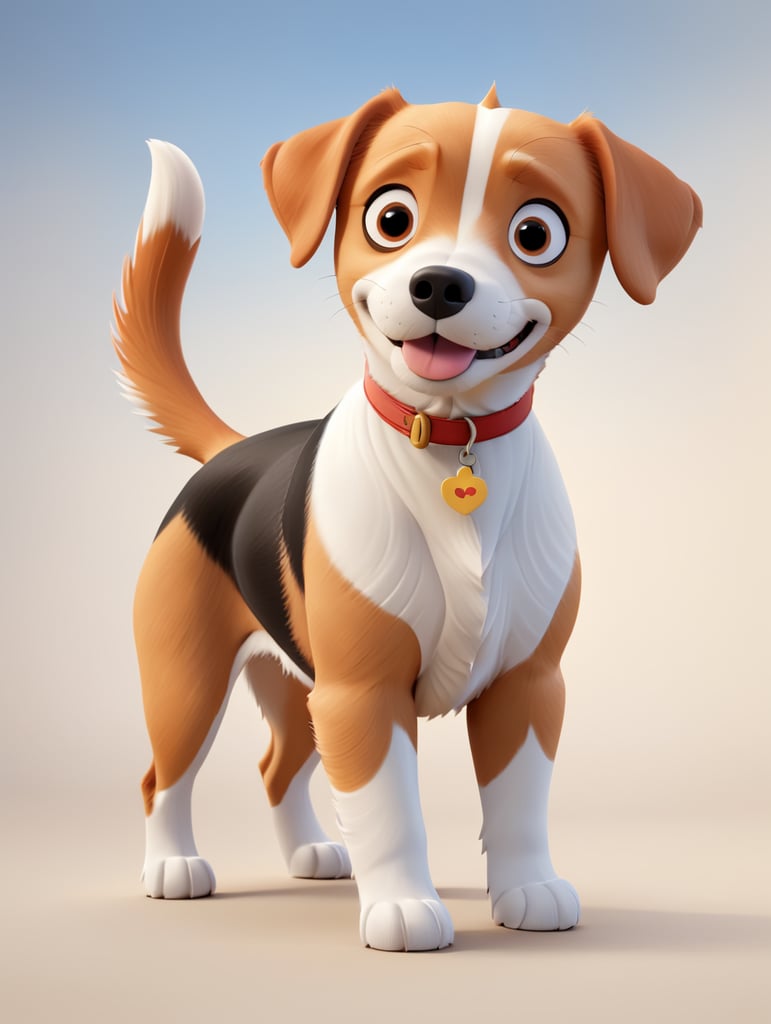Beagle jackrussle mix dog