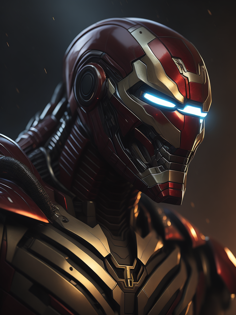 venom x iron man in one