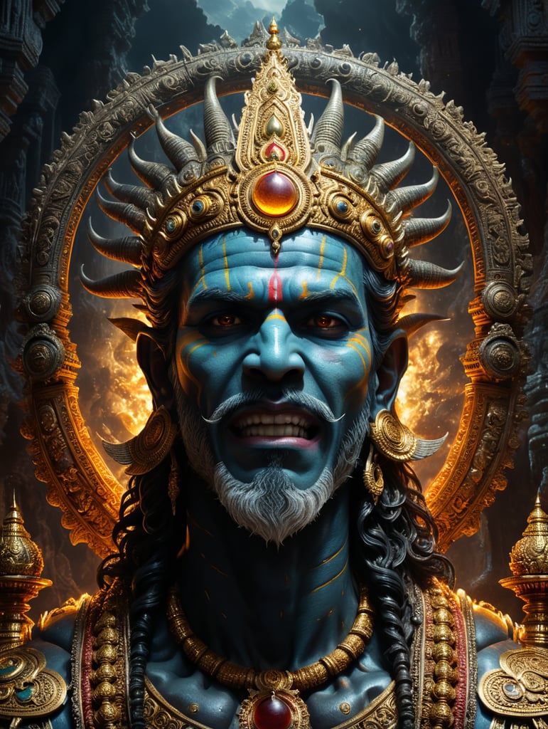 What would lord vishnu look like if he came to earth right now in the modern world as kalki