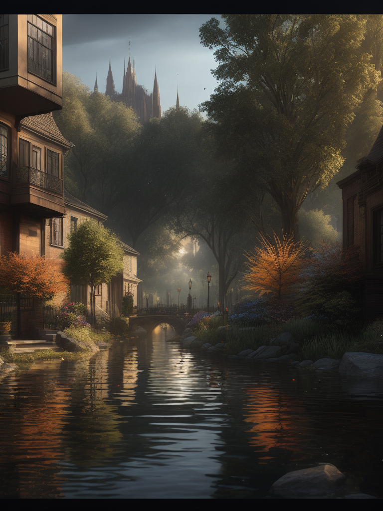 landscape city back yard style river park happy holiday изгибы русла реки