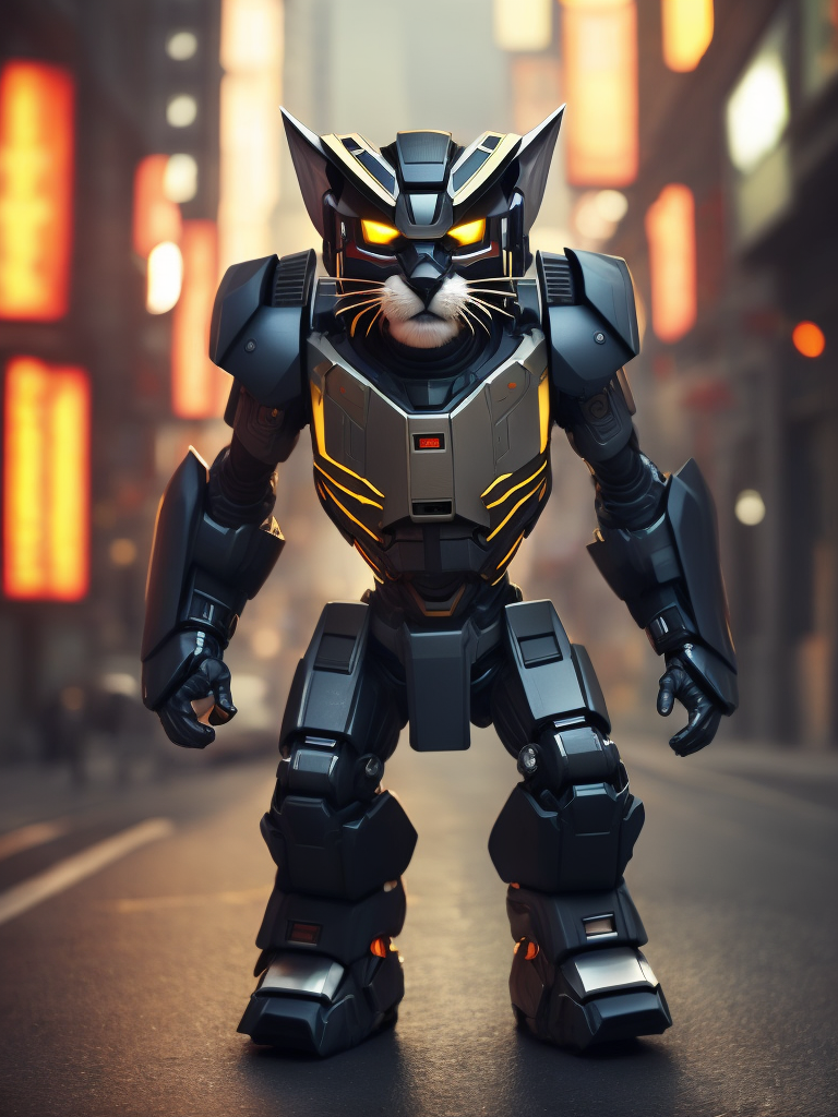 transformers style cat