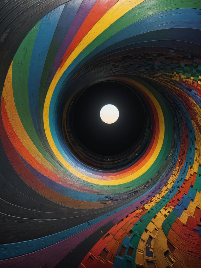 0, 1, 1, 2, 3, 5, 8, 13, 21, 34, 55, 89, 144::2.33 3D Sinusoidal op-art, vivid CMYK palette