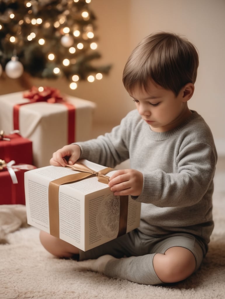 kid opens Christmas present, gets a book by Hegel "phenomenology of the spirit" and starts crying. he shows the book Phenomenology Of The Spirit so we see it