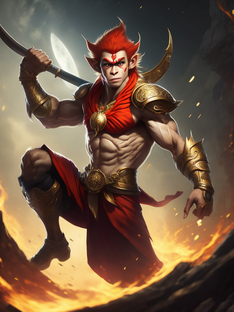 monkey king wukong, action