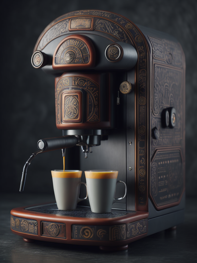 Aztec coffee machine