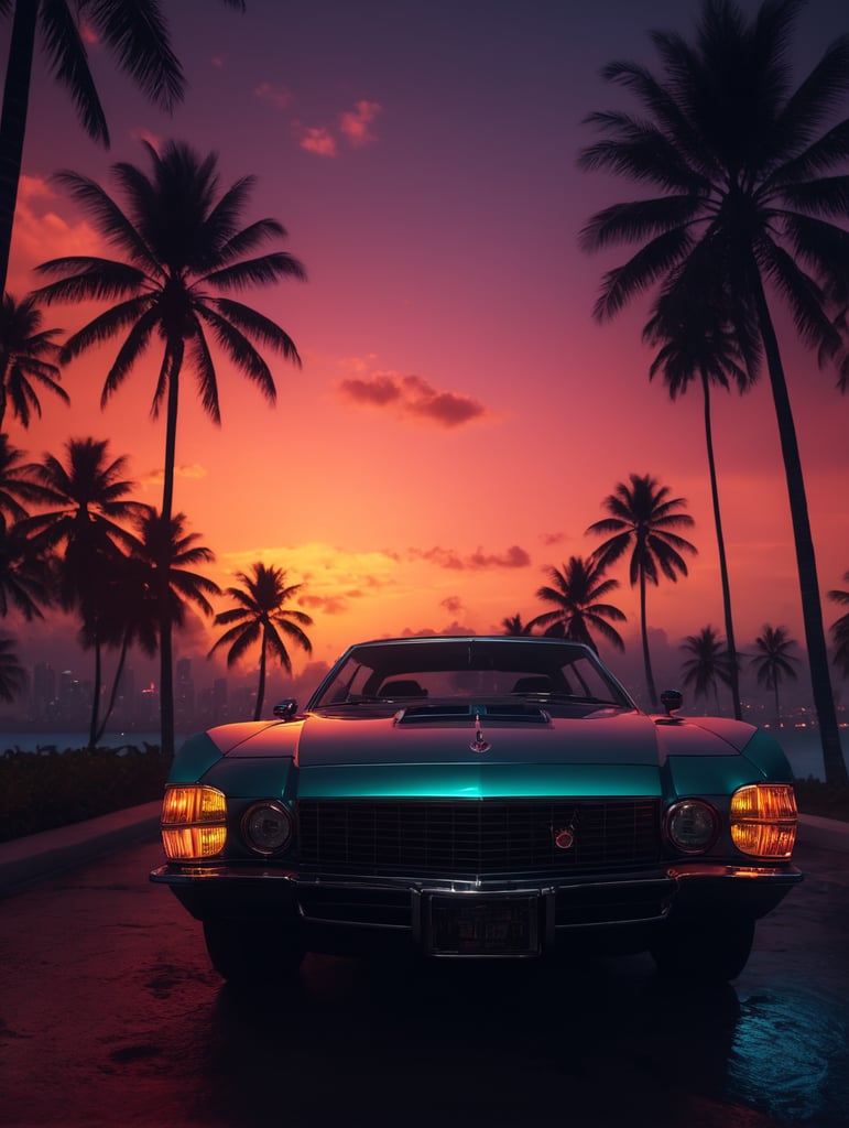 hyper realistic neon palette, black hand smoking cigar with exotic watch on, highly detailed Miami background, palm trees, unreal engine, octane render, cinematic lighting, y2k, bright colors, hyper realistic, low angle, 16k, 8K UHD, 8K texture, cinematic, rim lighting, neon palette, color theory, dramatic, volumetric lighting, 35 mm, in focus, unreal engine, highly detailed, octane render, ultra-high resolution.