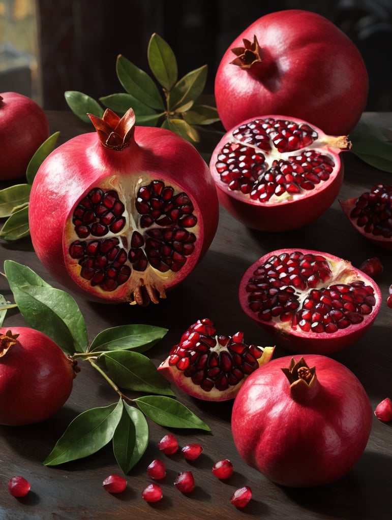 pomegranate scene