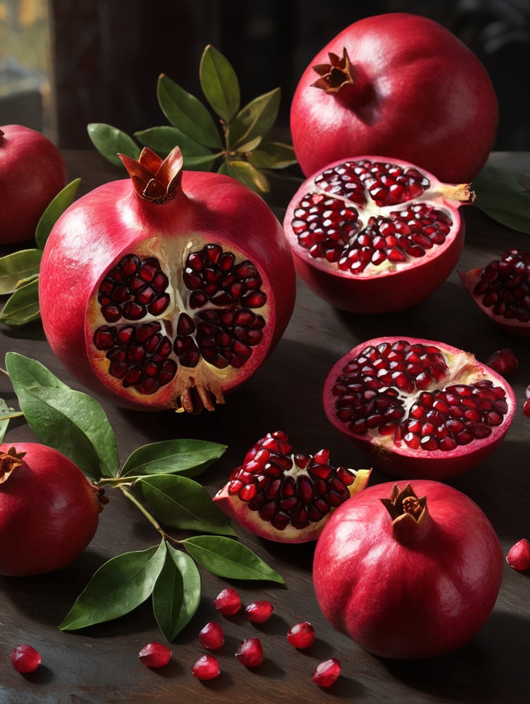 pomegranate scene