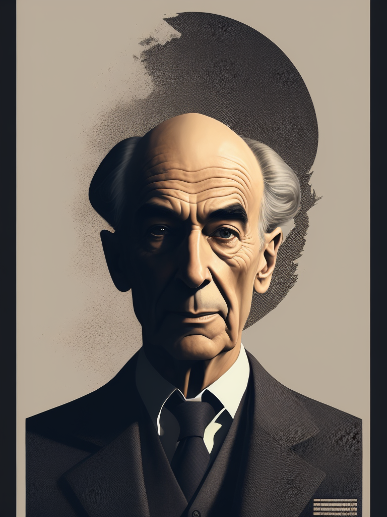 oppenheimer minimalist poster