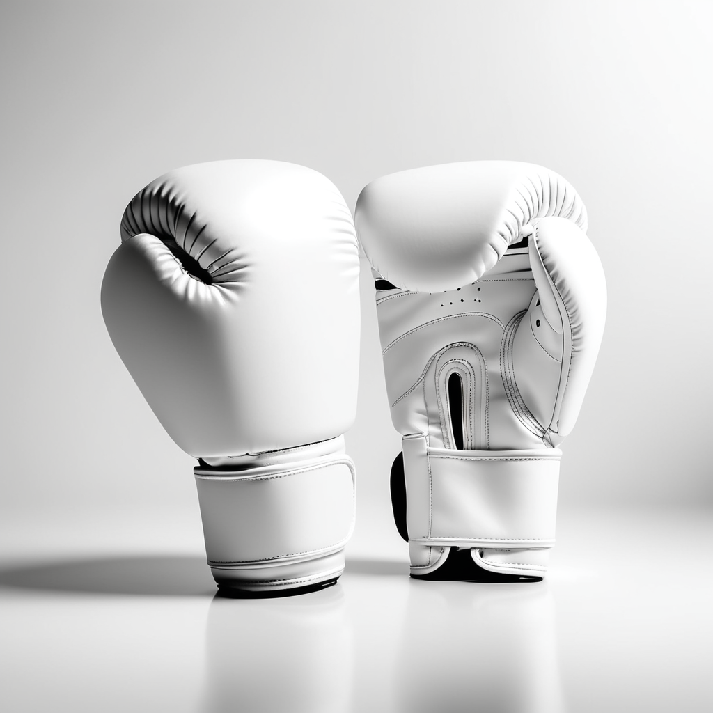 boxing gloves mockup