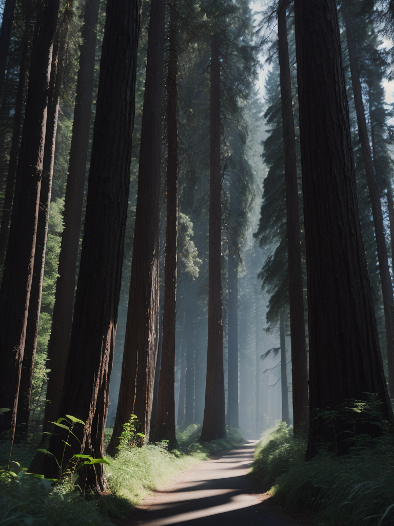 Redwood forest