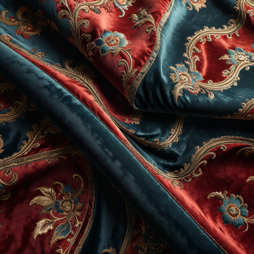 абстрактная красивая картинка велюровой ткани