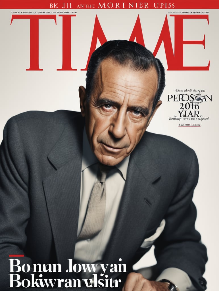 Time Magazine, Person of the year, humprey bogart, 4k