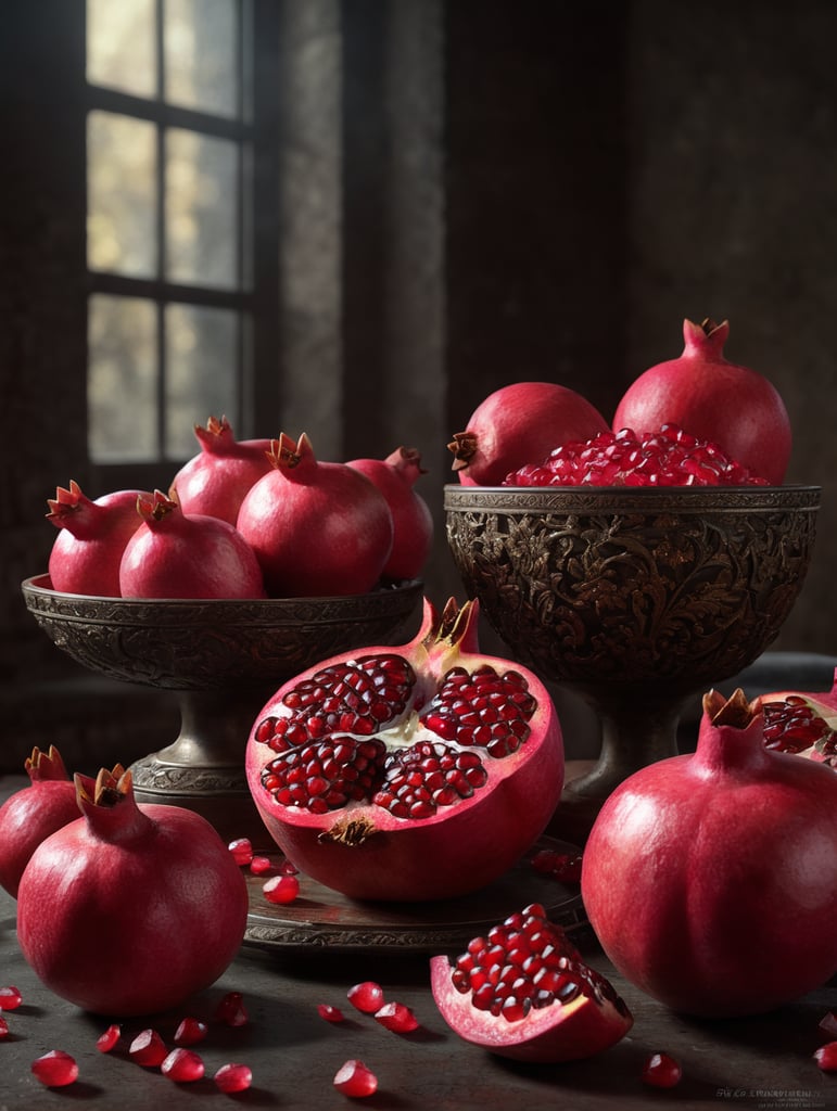 pomegranate scene