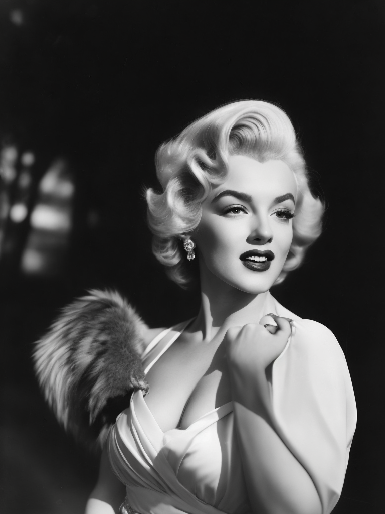 a Very Rare Photo of Marilyn Monroe