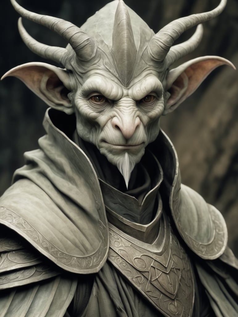 harengon character in the style of Brian Froud