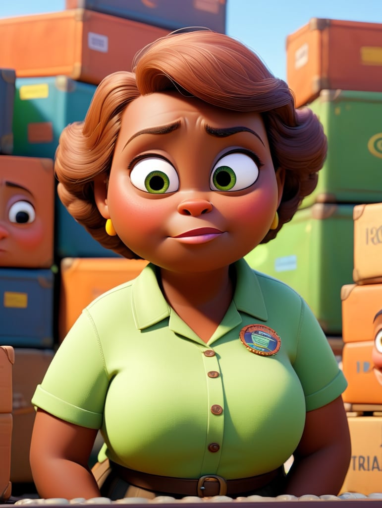 Bernice Johnson Reagon olhando para frete da camera