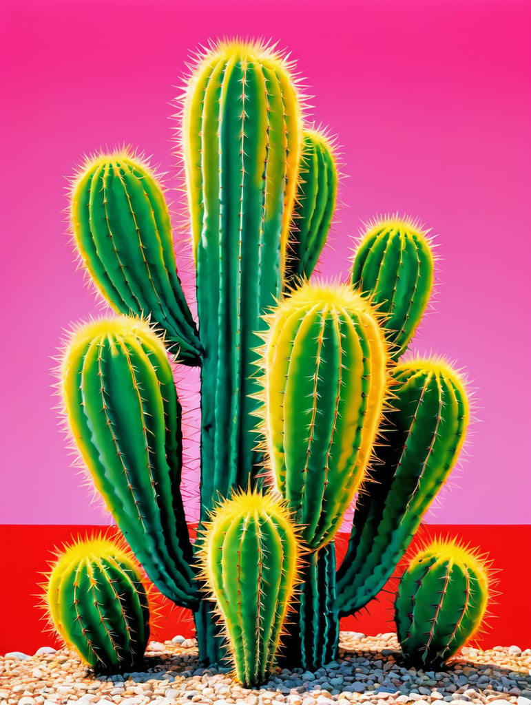 Cactus Pop Art