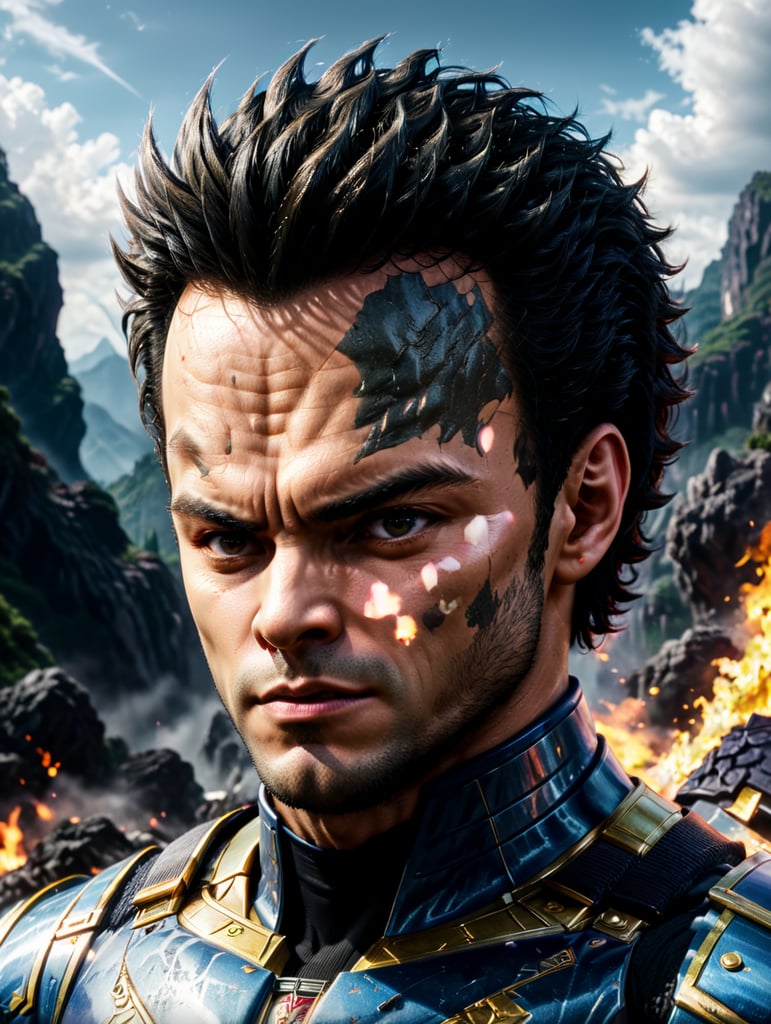 Vegeta, Vegeta is the last prince of the Saiyan warrior people, and the fourth generation of the Saiyan royal bloodline to bear his namesake, Dragon Ball