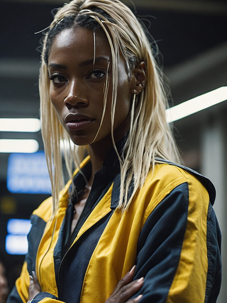 kill bill movie, a black women portrait