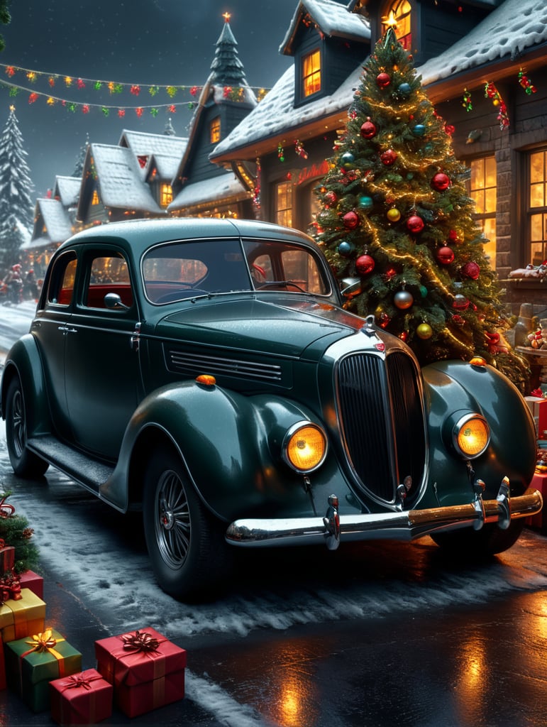 Christmas Automotive theme
