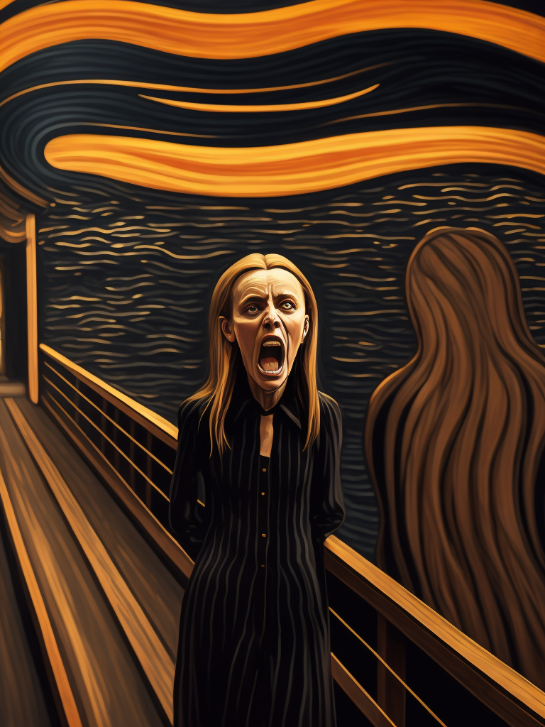 The Scream Edvard Munch, real life