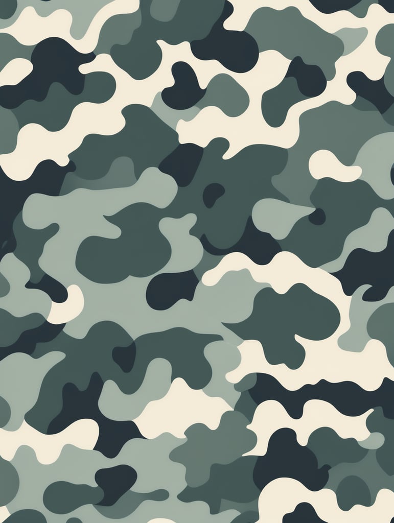 camouflage pattern, military, vector art, modern