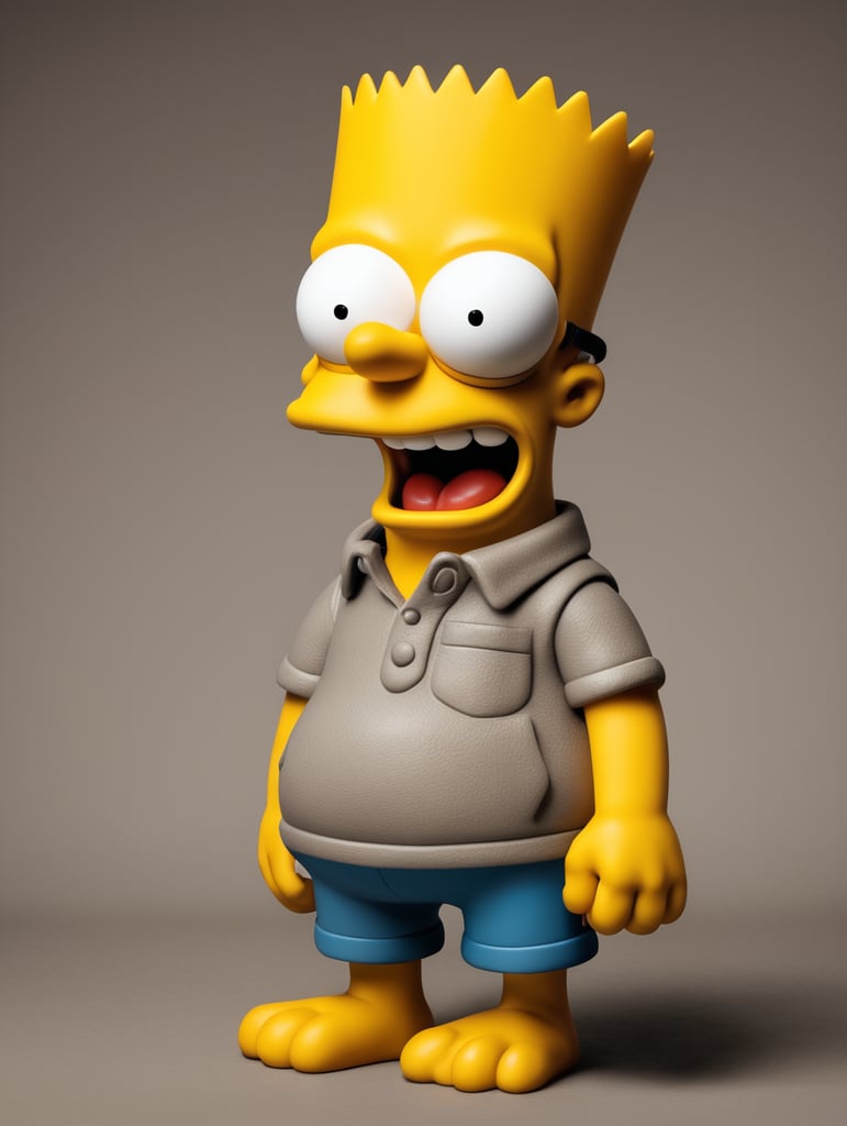 bart simpson with his willy out