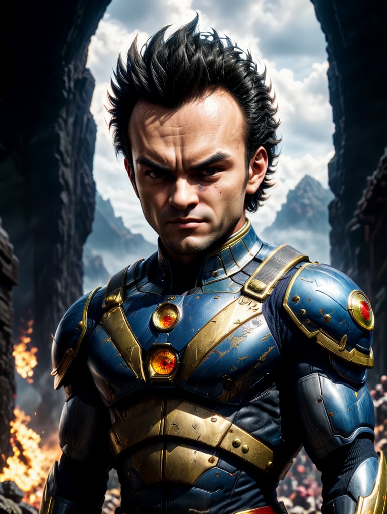 vegeta in a looney tunes costume