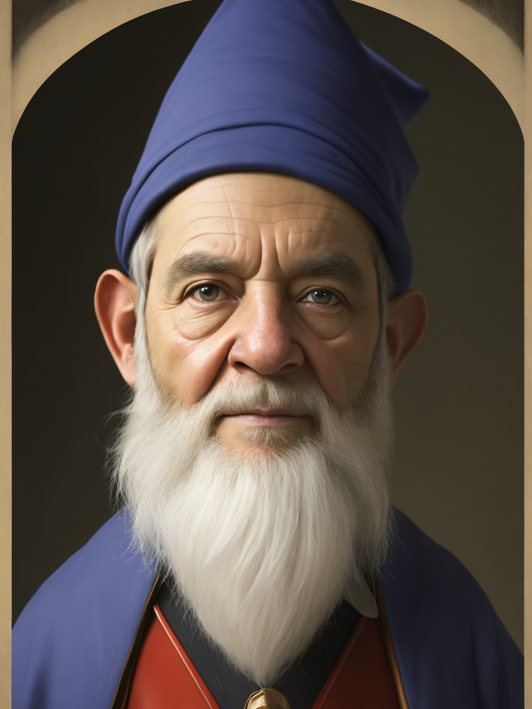 Portrait of a gnome