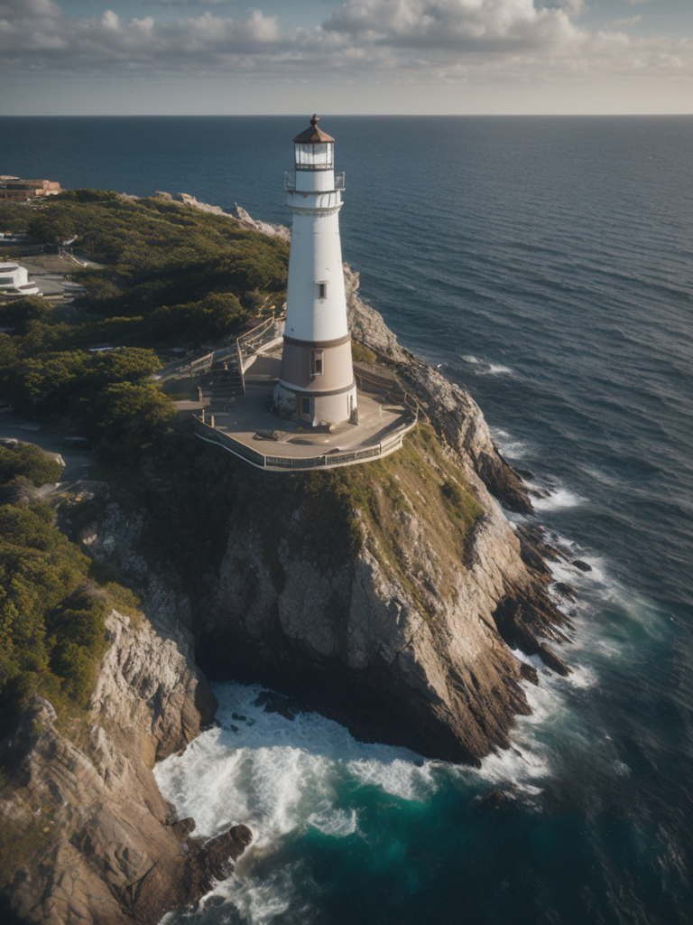 Lighthouse island