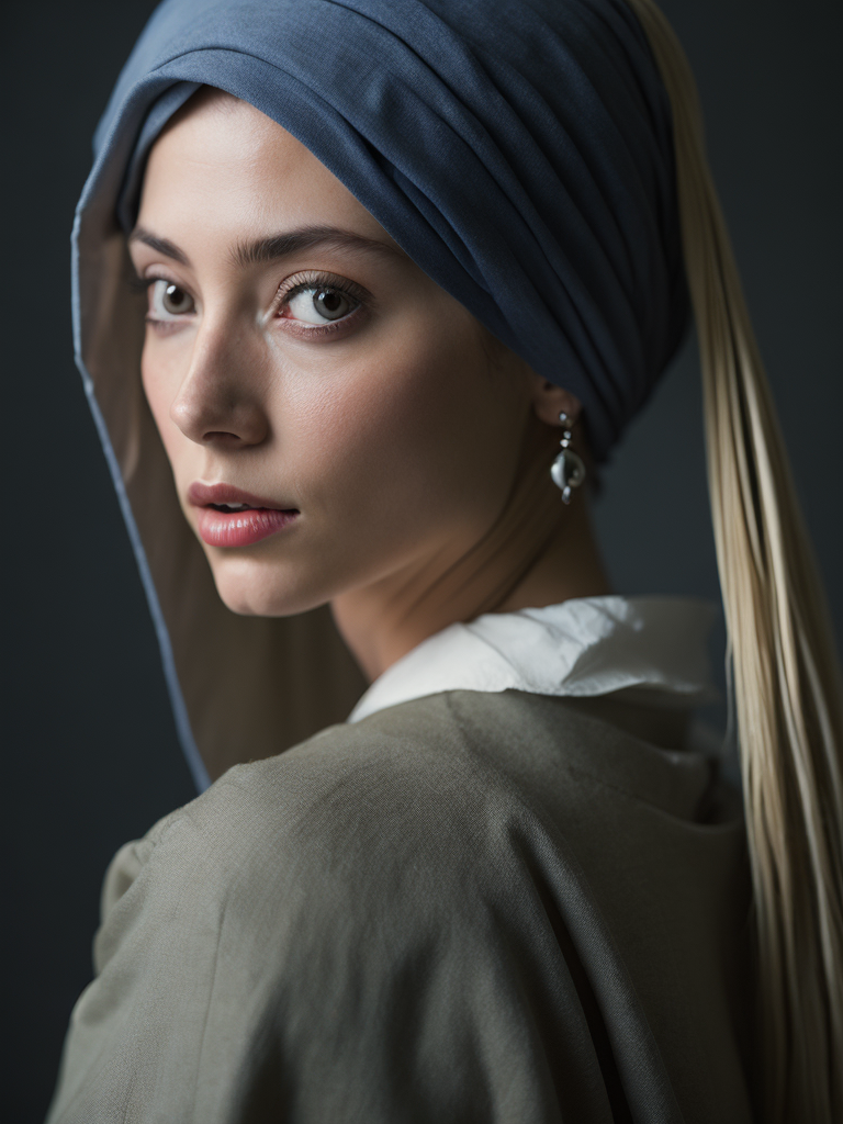 Girl With a Pearl Earring Johannes Vermeer, real life