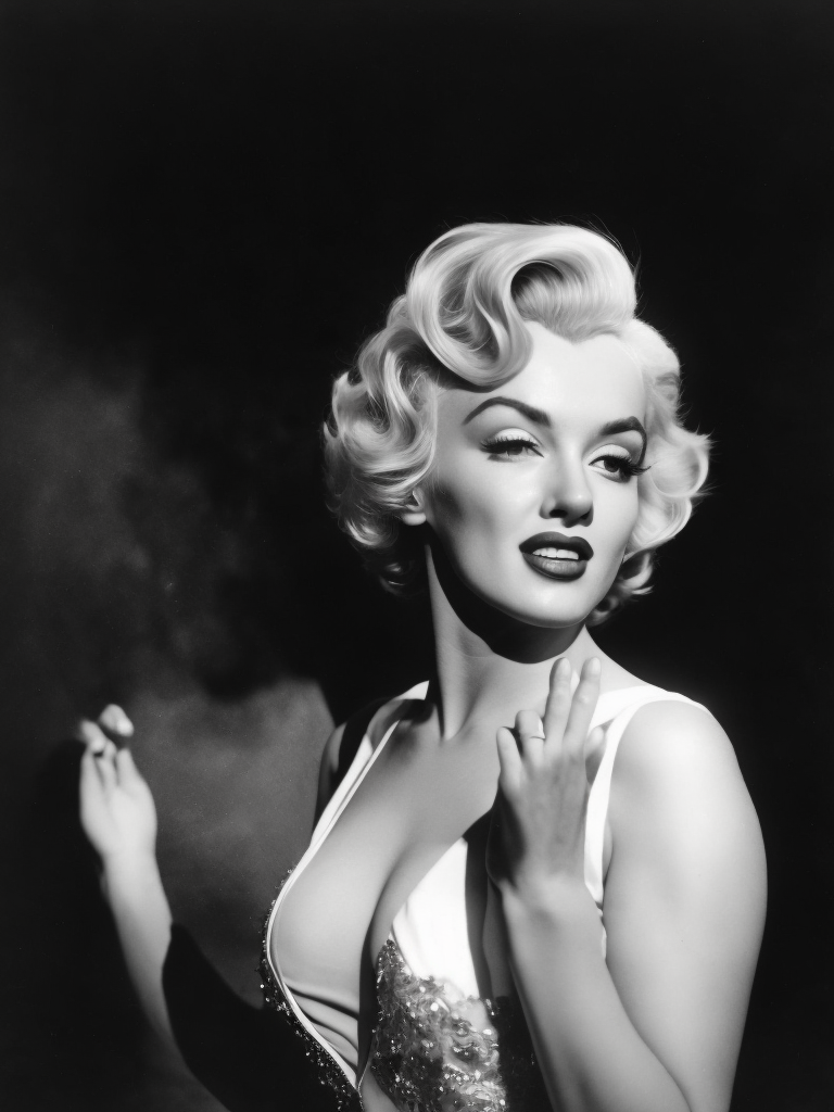 a Very Rare Photo of Marilyn Monroe