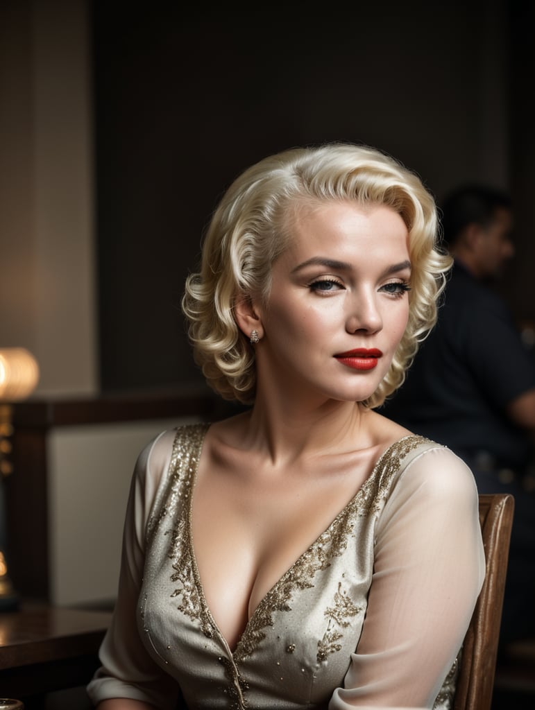 a Very Rare Photo of Marilyn Monroe