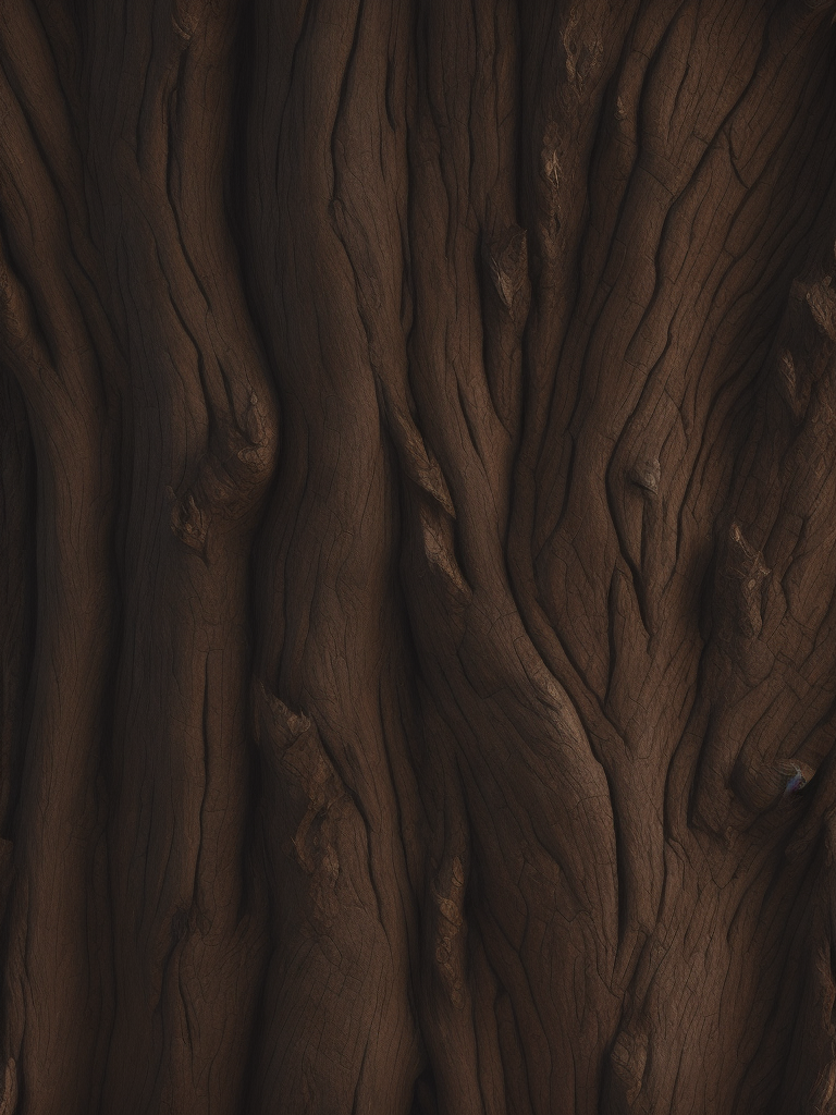 Dark Tree bark texture, pattern, background, top view, organic texture, seamless texture, embossed bark
