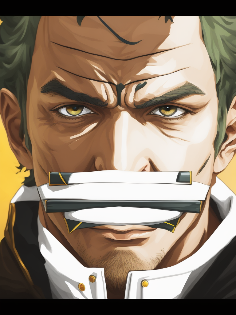 Roronoa Zoro Ukraine flag