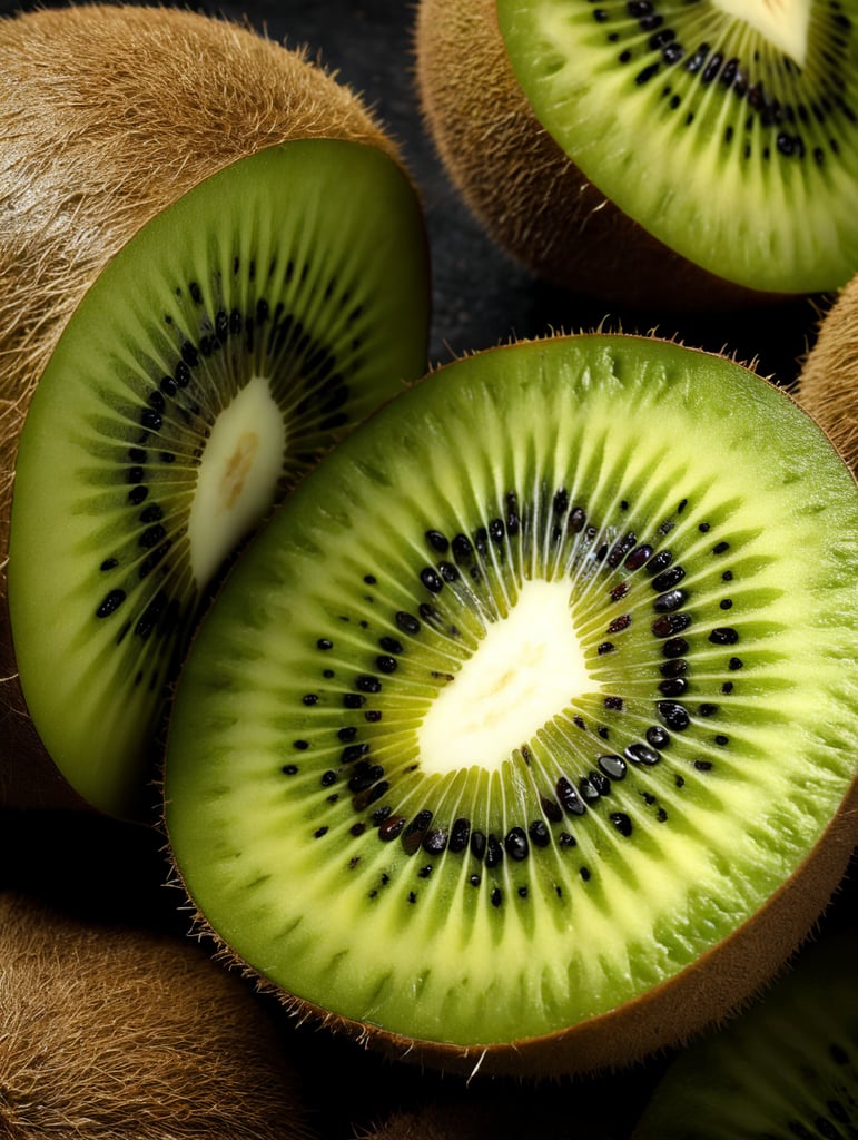 kiwi fruit as kiwi bird