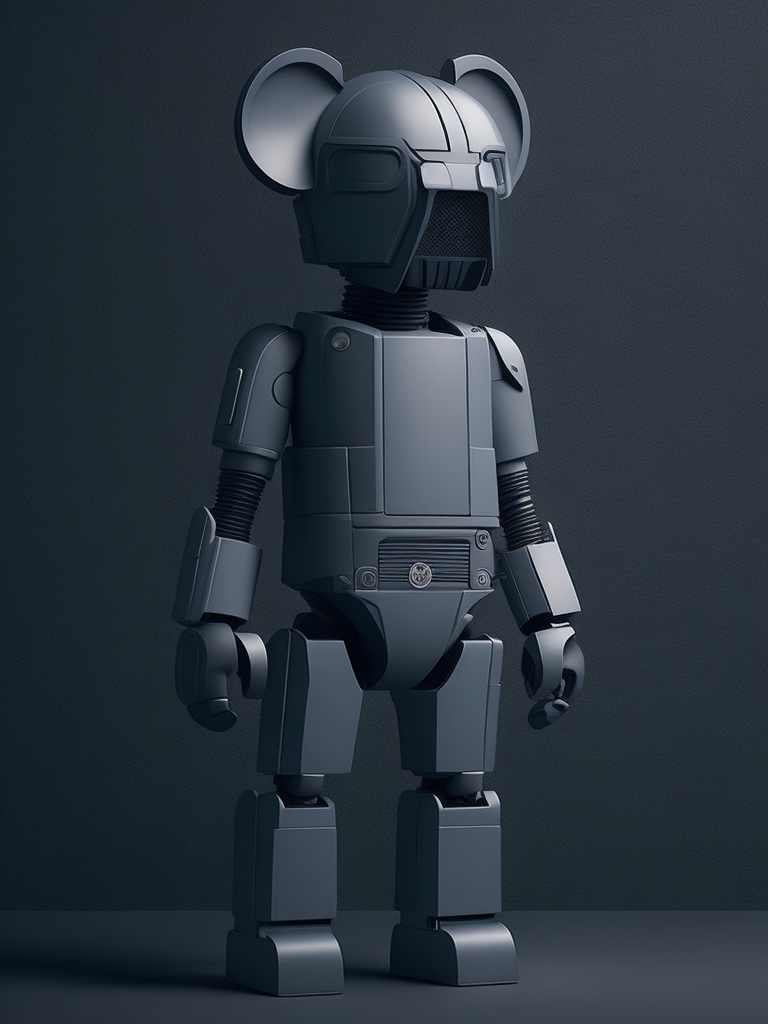 New toy concept inspired by kaws and bearbricks, highly detailed, smooth, sharp focus, illustration, beautiful, geometric, full body, cinematic