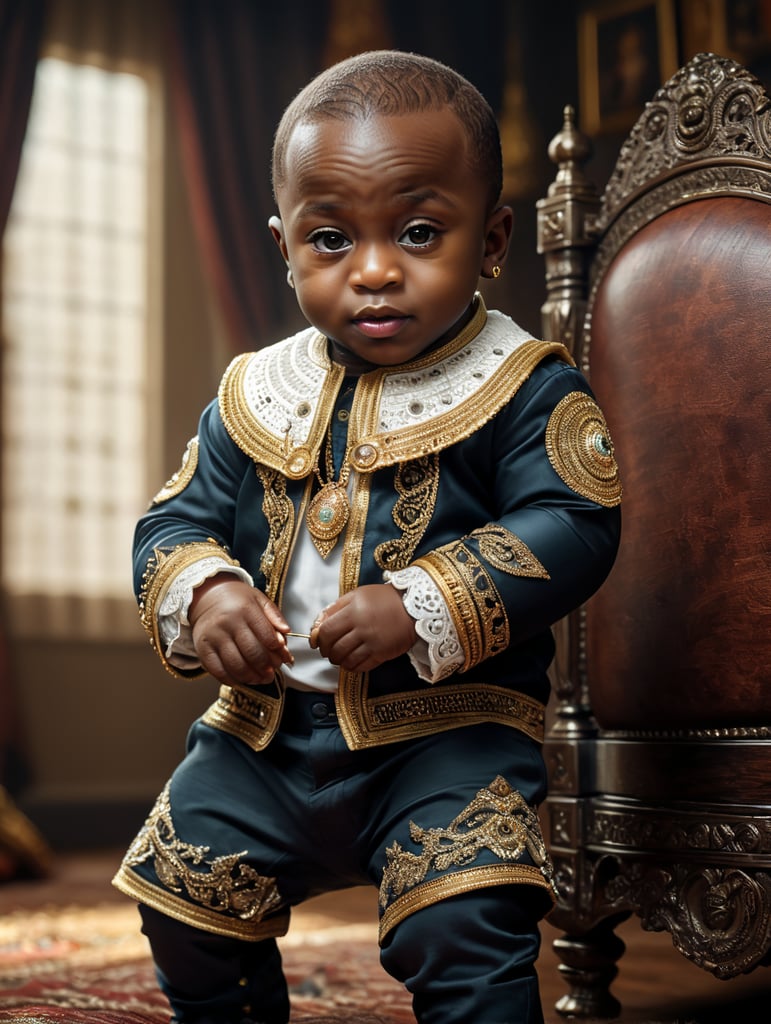 Davido a nigeria musician as a baby