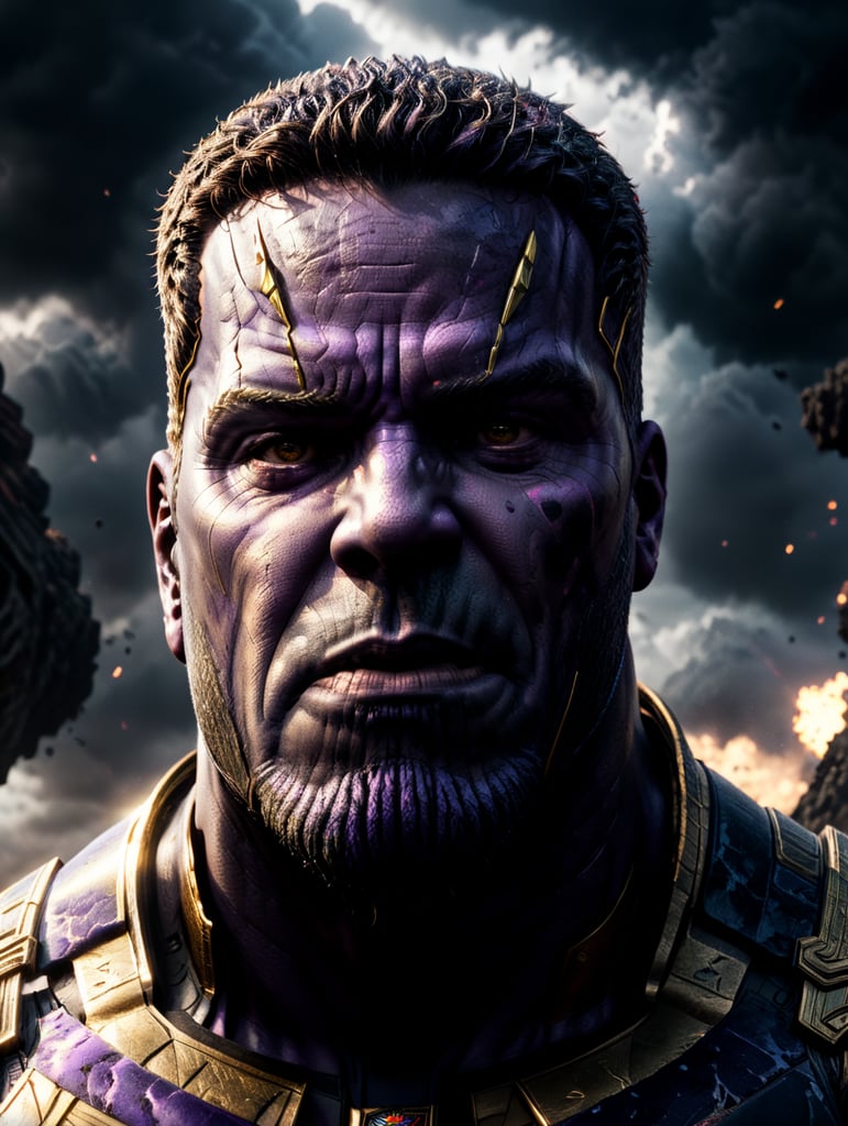 thanos as a human being