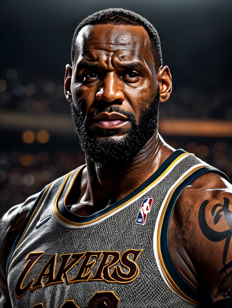 leBron james carricature