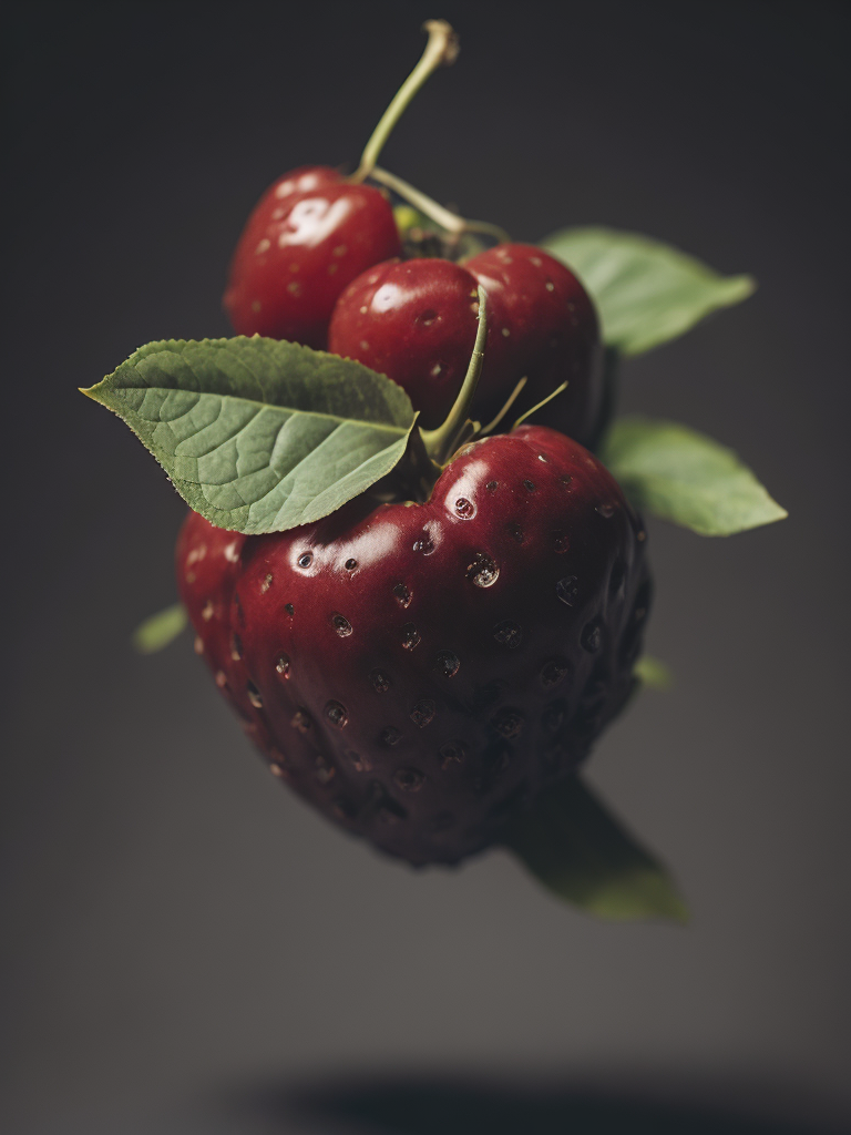 Pixel-art icon of a berry