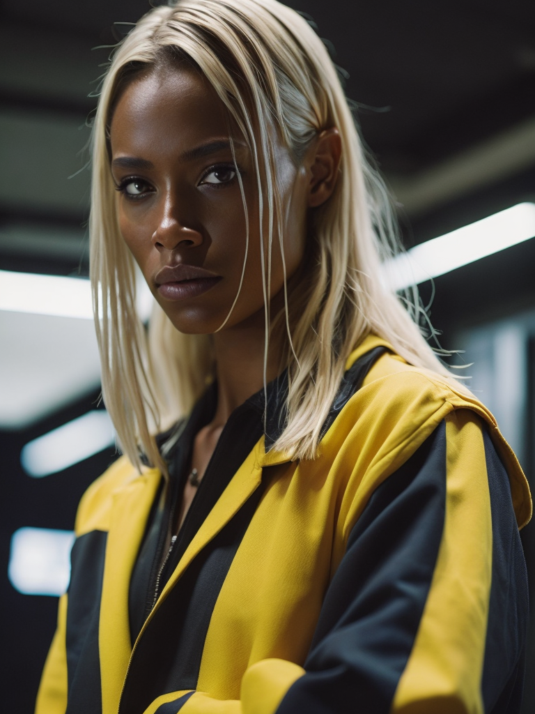 kill bill movie, a black women portrait