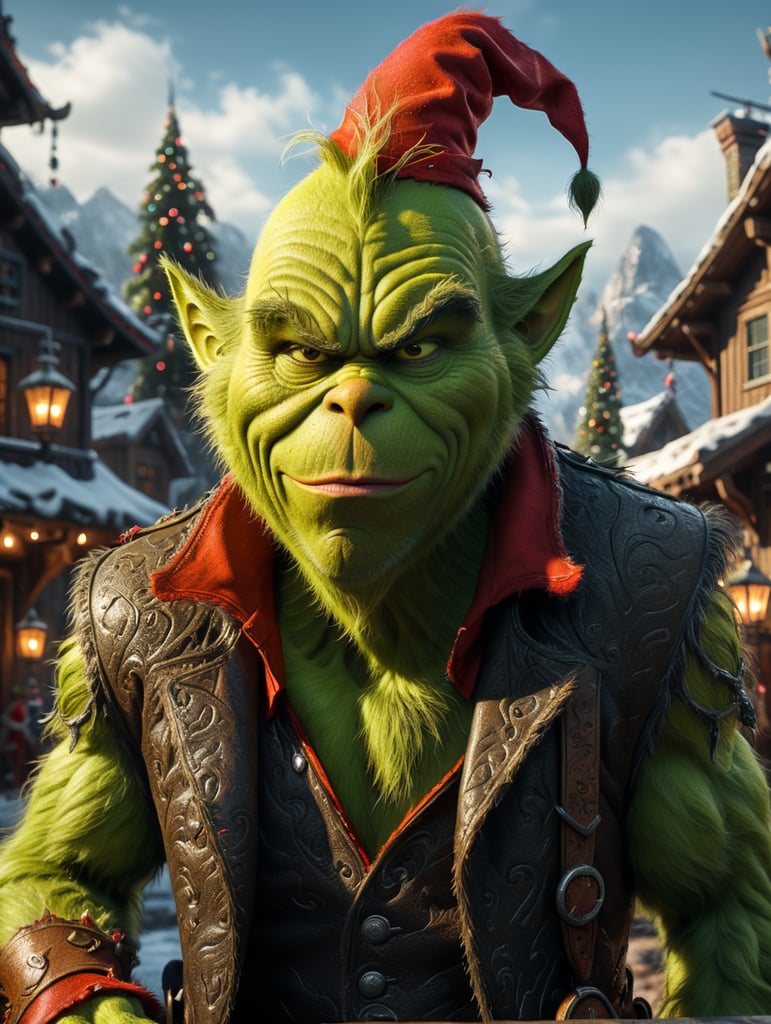 The grinch cowboy