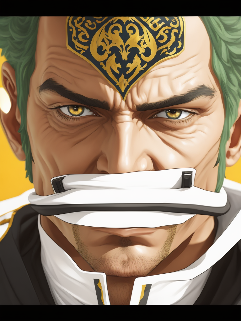 Roronoa Zoro Ukraine flag