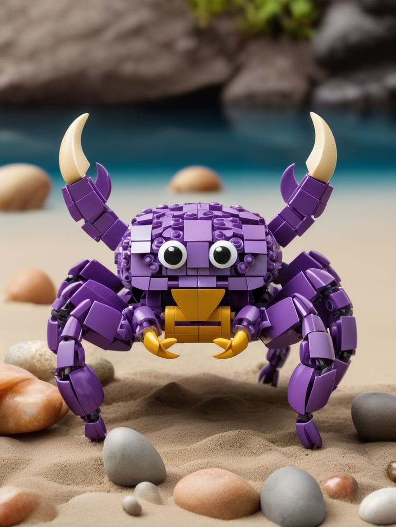 tamatoa crab as a Lego set