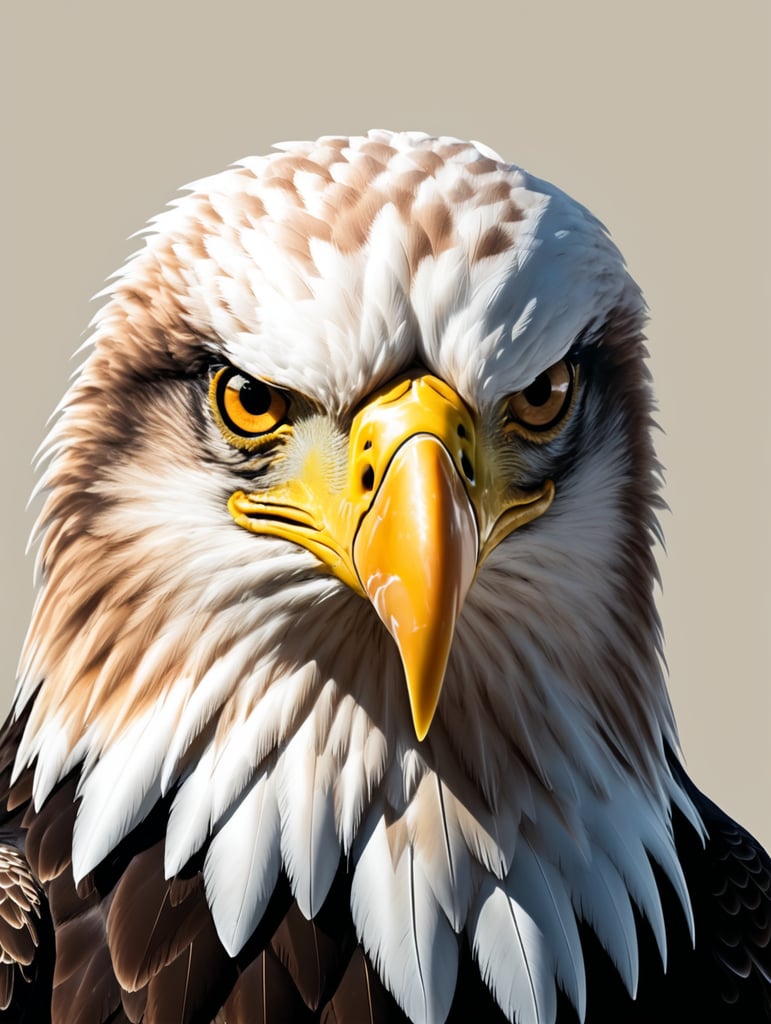 an eagle that is ill