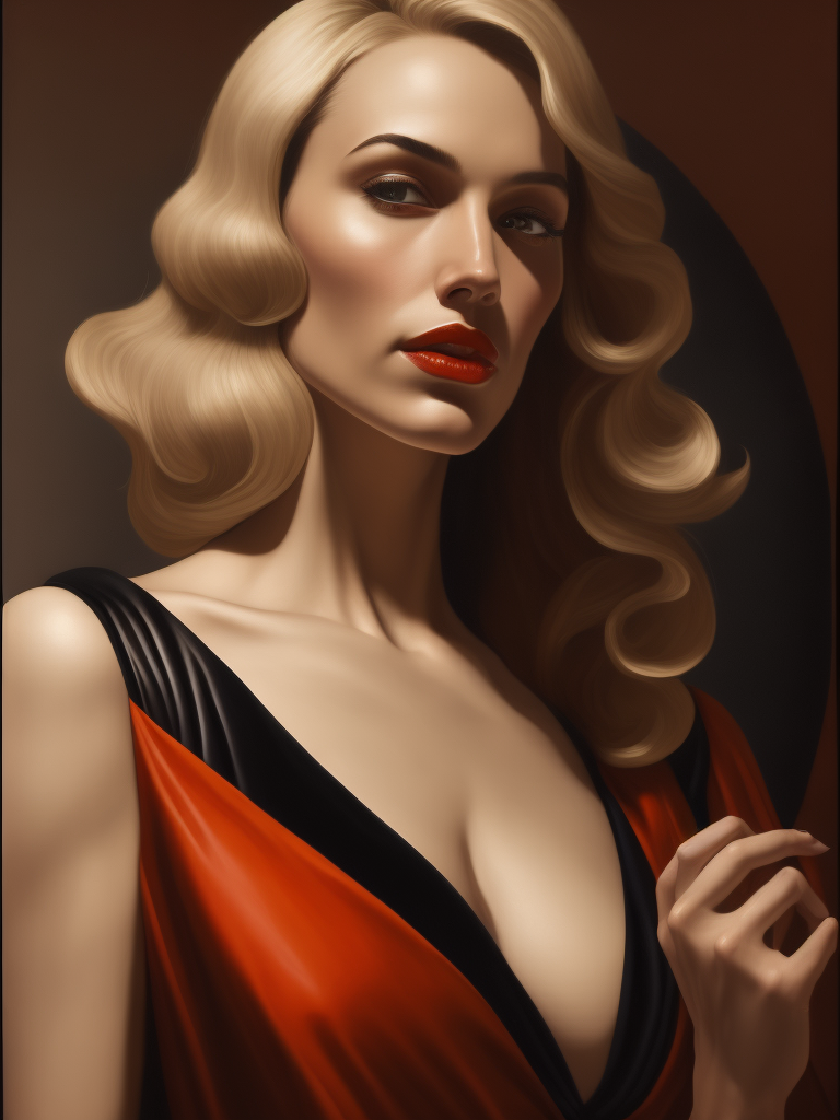 The Last Human Person on Earth by Tamara de Lempicka